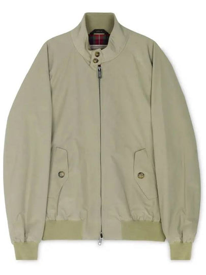 G9 Classic Original Harrington Zip-Up Jacket Beige - BARACUTA - BALAAN 2