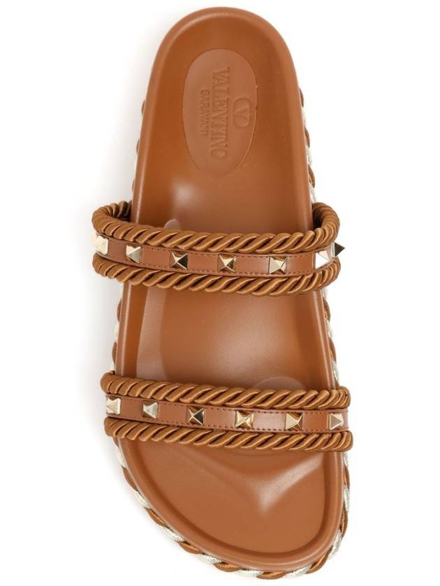 VALENTINO ROCKSTUD SLIDE ESPADRILLAS - VALENTINO - BALAAN 4