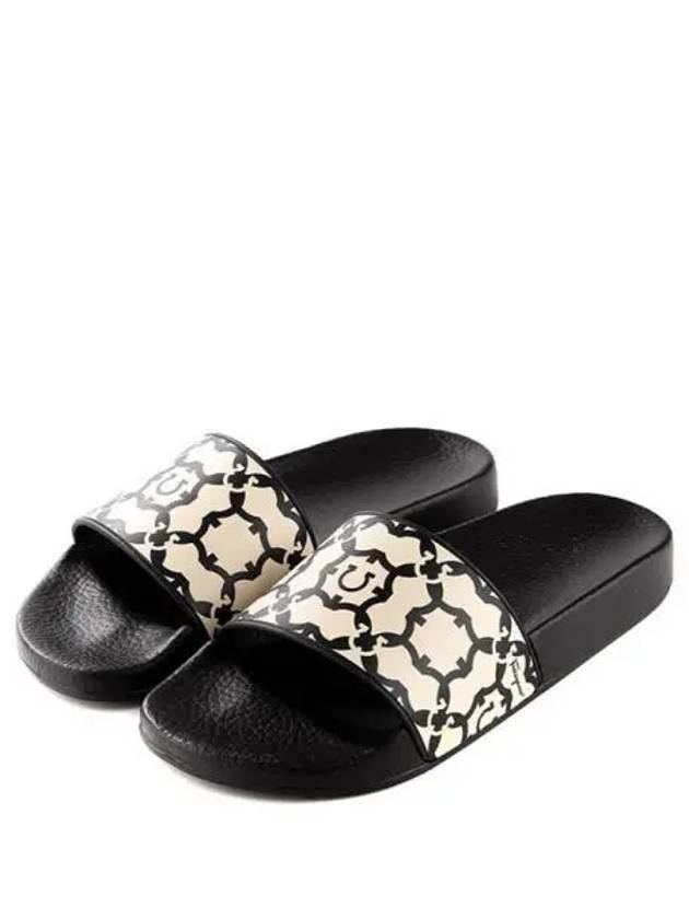 Women s Slippers GROOVY NERO BONE 0744394 270262 - SALVATORE FERRAGAMO - BALAAN 1