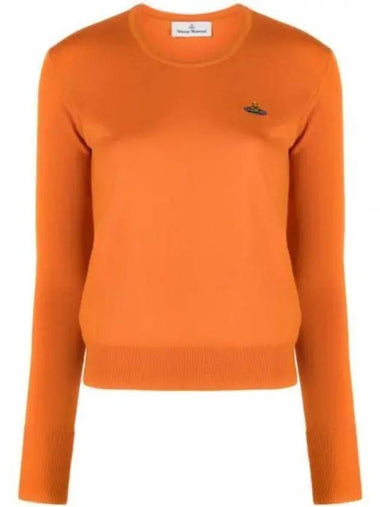 Bea Jumper Knit Top Orange - VIVIENNE WESTWOOD - BALAAN 1