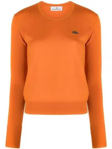 Bea Jumper Knit Top Orange - VIVIENNE WESTWOOD - BALAAN 1