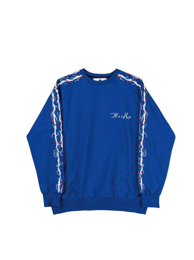 Plum Blossom Edition Sweatshirt Blue - ASIHA - BALAAN 1