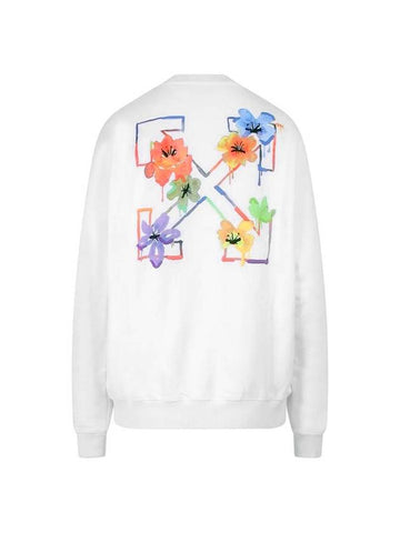 Women's Sweatshirt Sweatshirt White - OFF WHITE - BALAAN 1