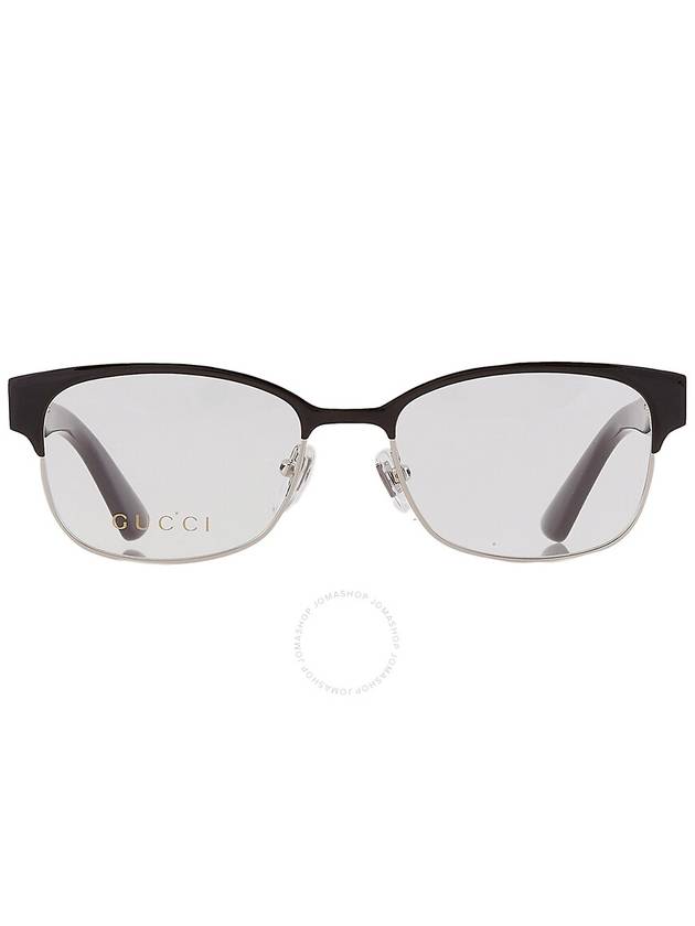 Eyewear Rectangle Metal Eyeglasses Black - GUCCI - BALAAN 2