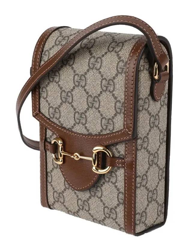 Horsebit 1955 Mini Bag Brown - GUCCI - BALAAN 3