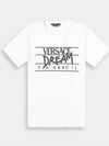 Dream Logo Short Sleeve T-Shirt White - VERSACE - BALAAN 2