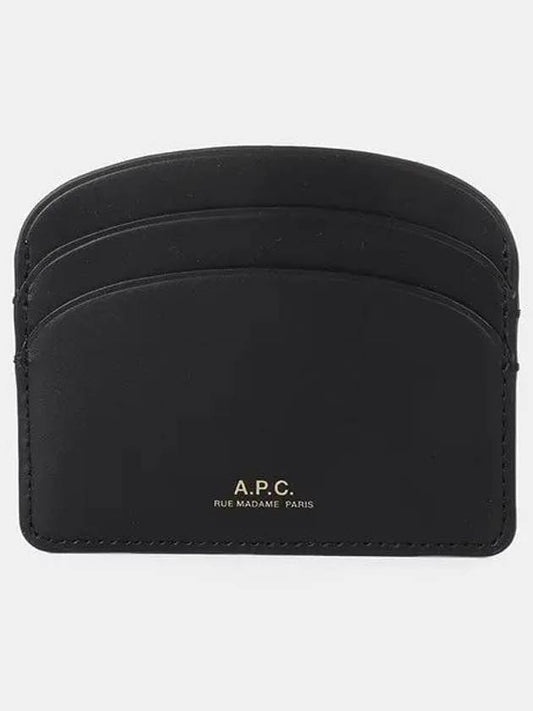 Demi Lune Card Holder Black - A.P.C. - BALAAN 2