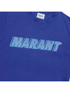 Marant Initials Logo Print TShirt 23PTS0035 FAA1N91E 30EB - ISABEL MARANT ETOILE - BALAAN 4