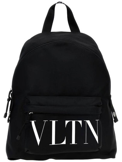 Nylon VLTN Backpack Black - VALENTINO - BALAAN 2