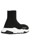 Speed Trainer High Top Sneakers Black - BALENCIAGA - BALAAN 3