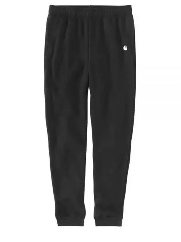 Midweight Tapered Loose Fit Track Pants Black - CARHARTT - BALAAN 2