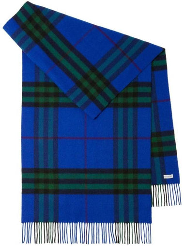 Vintage Check Fringe Detail Scarf 8079703 - BURBERRY - BALAAN 1