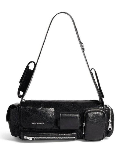 Supervise XS Sling Shoulder Bag Black - BALENCIAGA - BALAAN 1