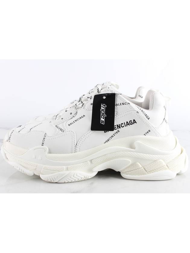 My Multi Logo Triple S White 41 Domestic 260 - BALENCIAGA - BALAAN 5