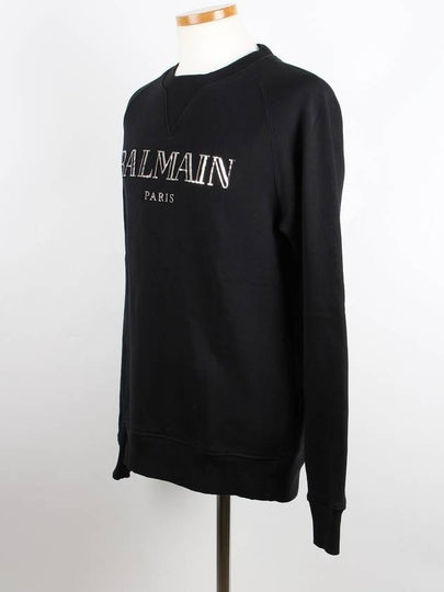 metallic logo sweatshirt - BALMAIN - BALAAN 2