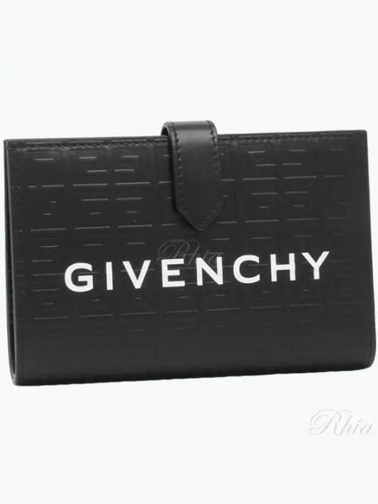 G Cut 4G Leather Card Wallet Black - GIVENCHY - BALAAN 2