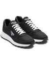 Prax 1 Re-Nylon Low Top Sneakers Black - PRADA - BALAAN 3