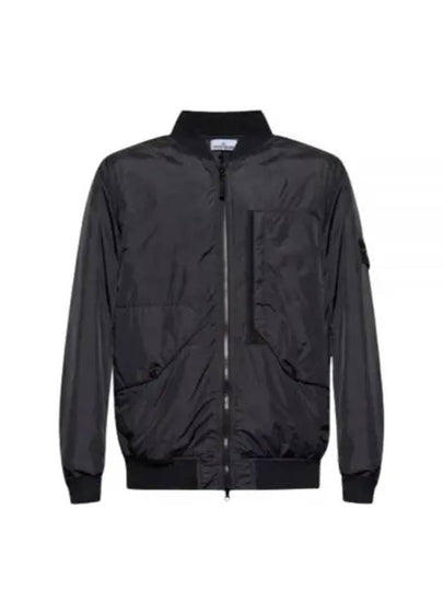 Garment Dyed Crinkle Reps Jacket Black - STONE ISLAND - BALAAN 2