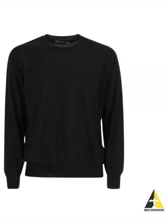 Cashmere Silk Knit Top Black - BRUNELLO CUCINELLI - BALAAN 2
