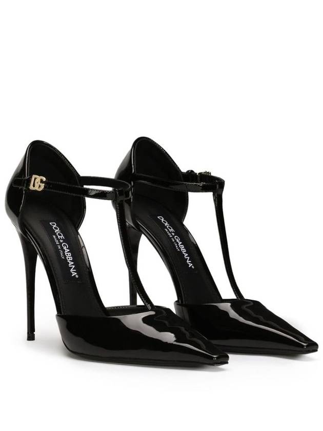 T bar sandals heel black - DOLCE&GABBANA - BALAAN 3