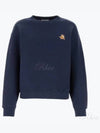 Speedy Fox Patch Comfort Sweatshirt Navy - MAISON KITSUNE - BALAAN 2