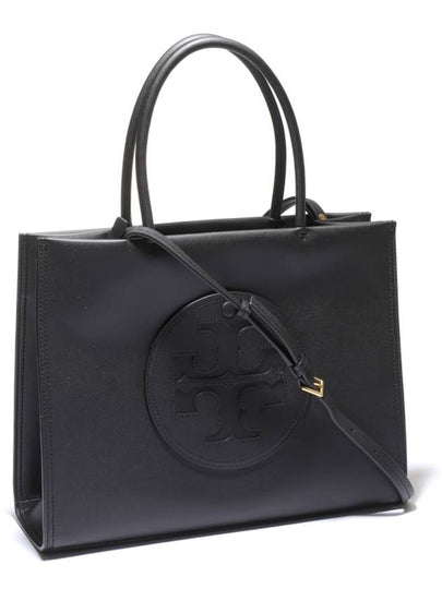 Ella Eco Small Tote Bag Black - TORY BURCH - BALAAN 2