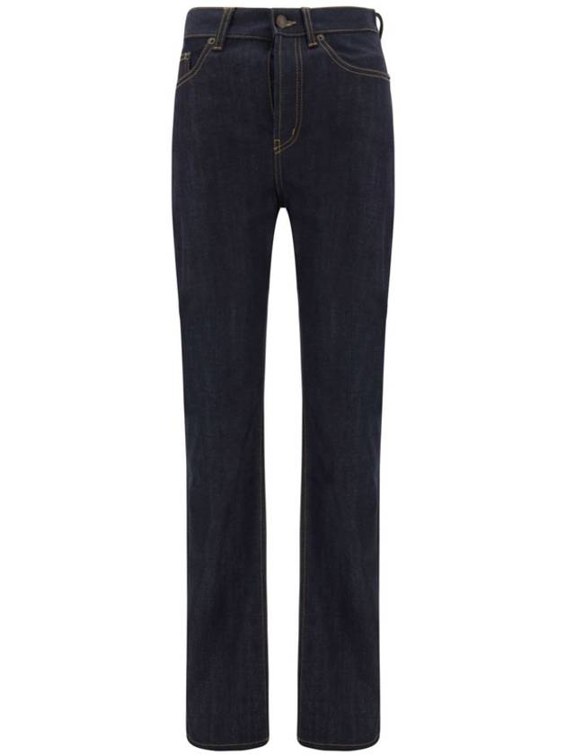 90's Slim Jeans Indigo Denim - SAINT LAURENT - BALAAN 2