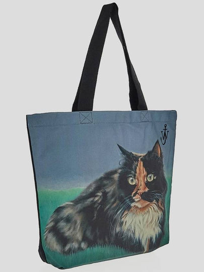 Cat Graphic Reversible Tote Bag - JW ANDERSON - BALAAN 2