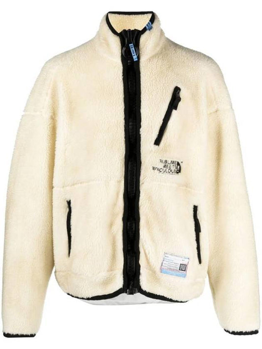 Maison MAISON Men's Fleece Jacket A11BL621 WHITE - MAISON MIHARA YASUHIRO - BALAAN 1
