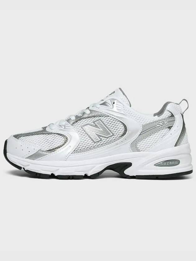 530 Low Top Sneakers Silver White - NEW BALANCE - BALAAN 3