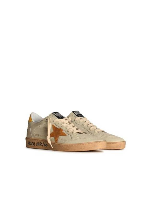 Ballstar Yellow Tab Low Top Sneakers White Cathay - GOLDEN GOOSE - BALAAN 3