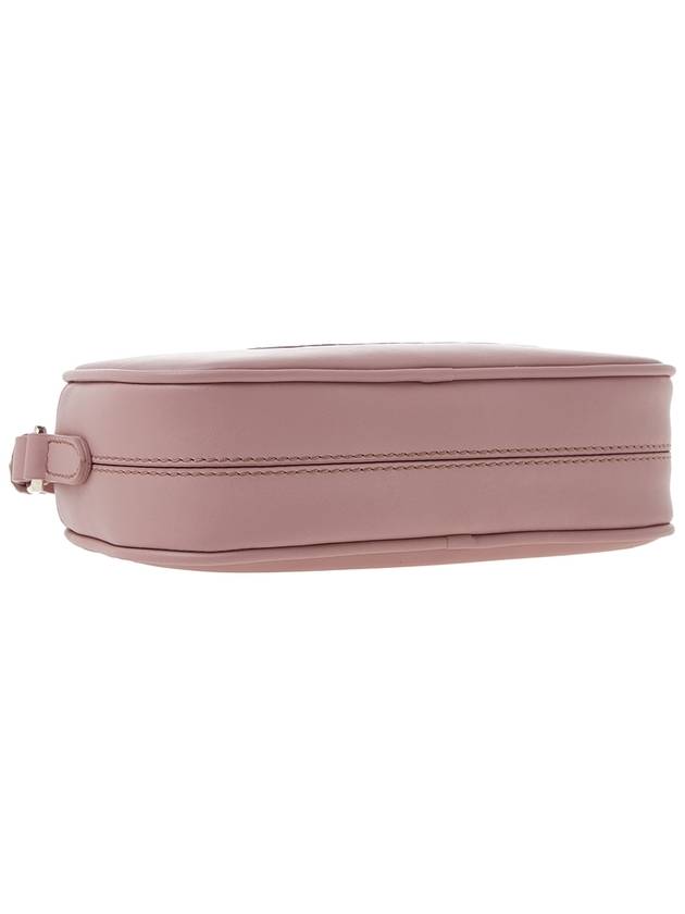 Elsa M Logo Leather Cross Bag Pink - MAX MARA - BALAAN.