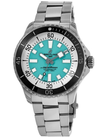 Superocean Automatic 44 Watch Silver - BREITLING - BALAAN 1