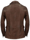 ITALY Lightweight three-button jacket type wash sheepskin ALJP138A - IKALOOOK - BALAAN 4