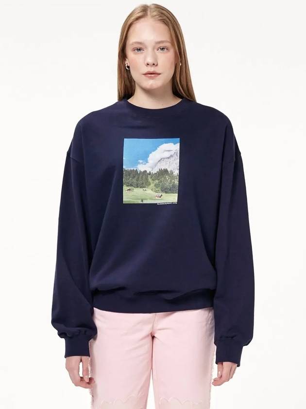 GRINDELWALD SWEATSHIRT NAVY - ASCENTCITY - BALAAN 8