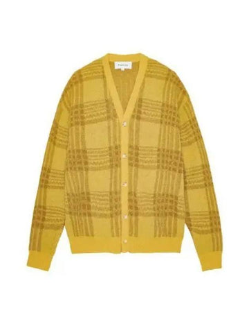 Haje knitted cardigan sun faded yellow - PALMES - BALAAN 1