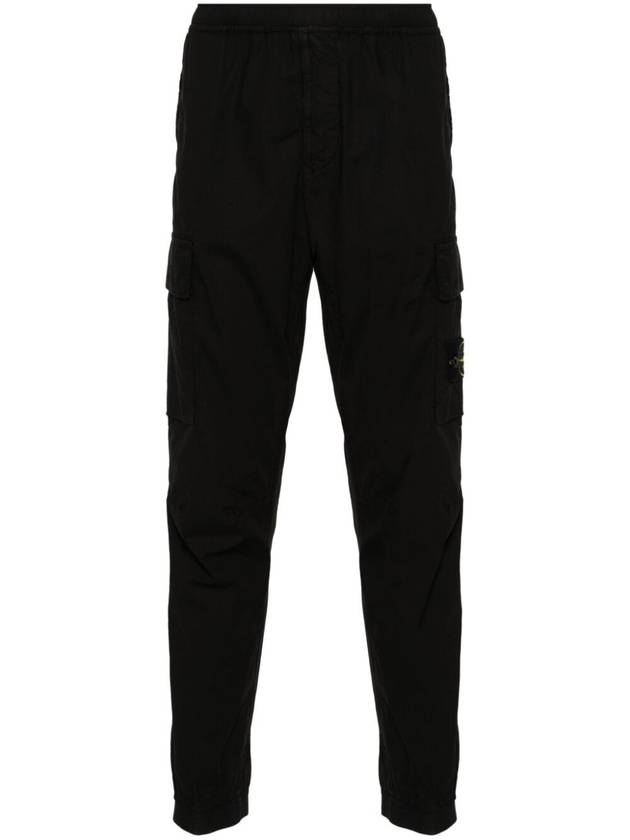 Stretch Cotton Tela Paracadute Cargo Straight Pants Sand - STONE ISLAND - BALAAN 2