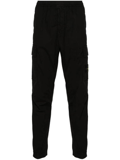 Stretch Cotton Tela Paracadute Cargo Straight Pants Sand - STONE ISLAND - BALAAN 2