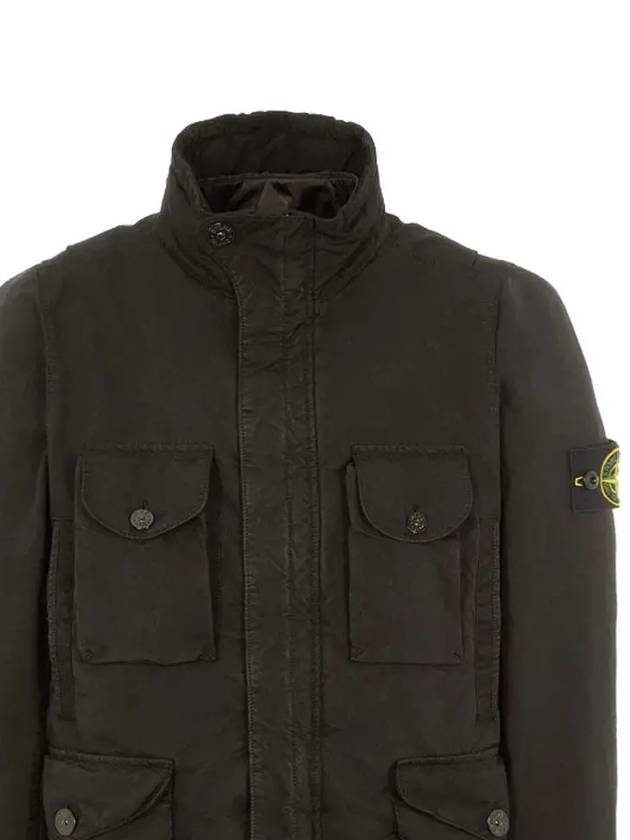 Wappen David TC Zip-Up Jacket Brown - STONE ISLAND - BALAAN 5