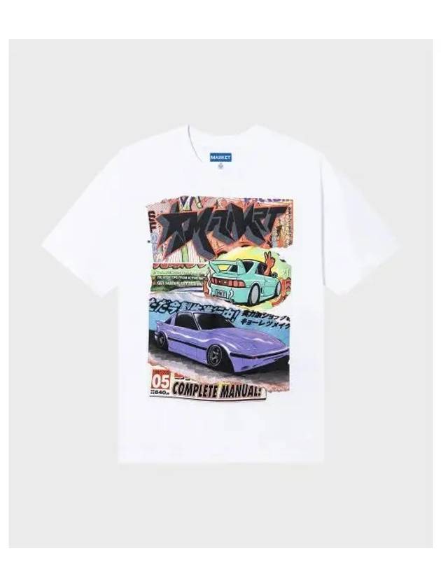 M AUTO SALON T SHIRT white - MARKET - BALAAN 1