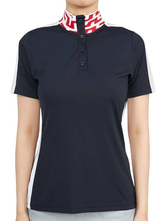 Golf wear women s short sleeve t shirt GWJT06467 6855 - J.LINDEBERG - BALAAN 2