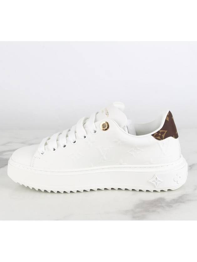 Monogram Time Out Initial Sneakers 35 220 - LOUIS VUITTON - BALAAN 6