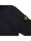 Wappen Patch Classic Fleece Hoodie Black - STONE ISLAND - BALAAN 5