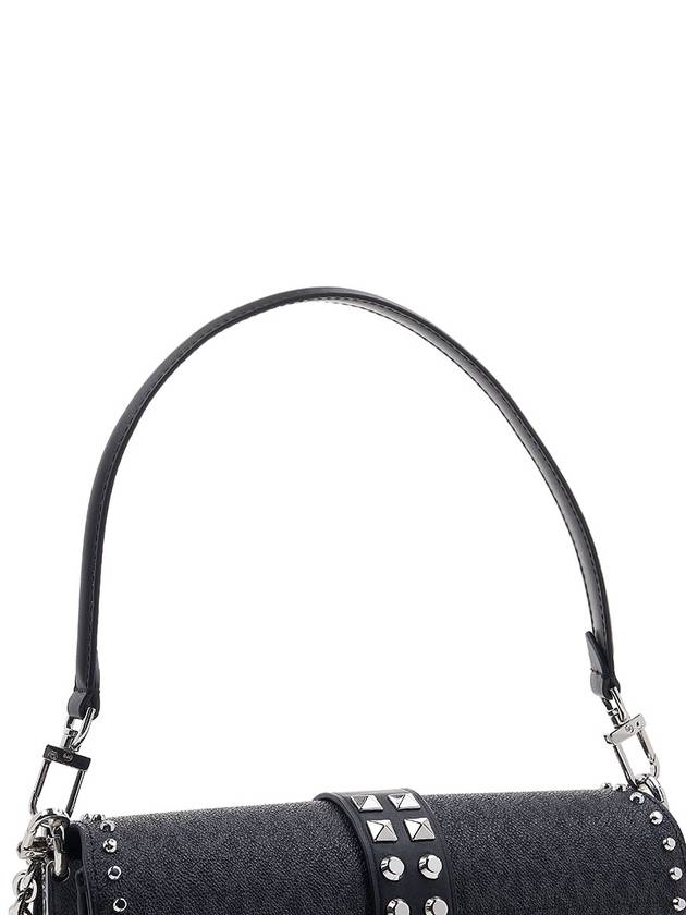 Grizzini Small Stud Shoulder Bag Black - MICHAEL KORS - BALAAN 9