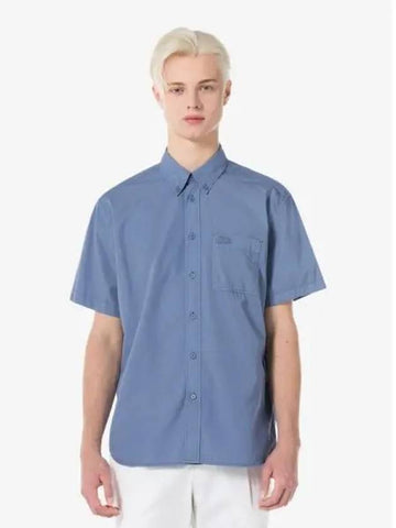 Men s Pack Poplin Short Sleeve Shirt CH0745 54G IT8 Domestic Product GQ2N24041510438 - LACOSTE - BALAAN 1