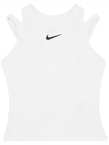 Genuine W Court Slam Dry Fit Tennis Tank Top FD5657 100 - NIKE - BALAAN 1