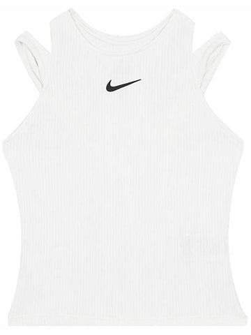 Genuine W Court Slam Dry Fit Tennis Tank Top FD5657 100 - NIKE - BALAAN 1