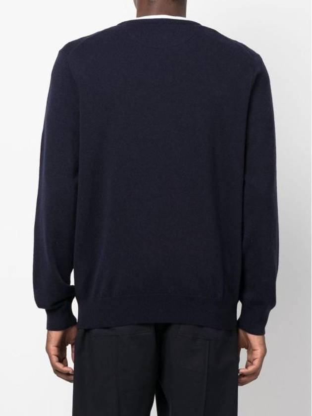 Logo Basic Pullover Knit Top Navy - POLO RALPH LAUREN - BALAAN 3