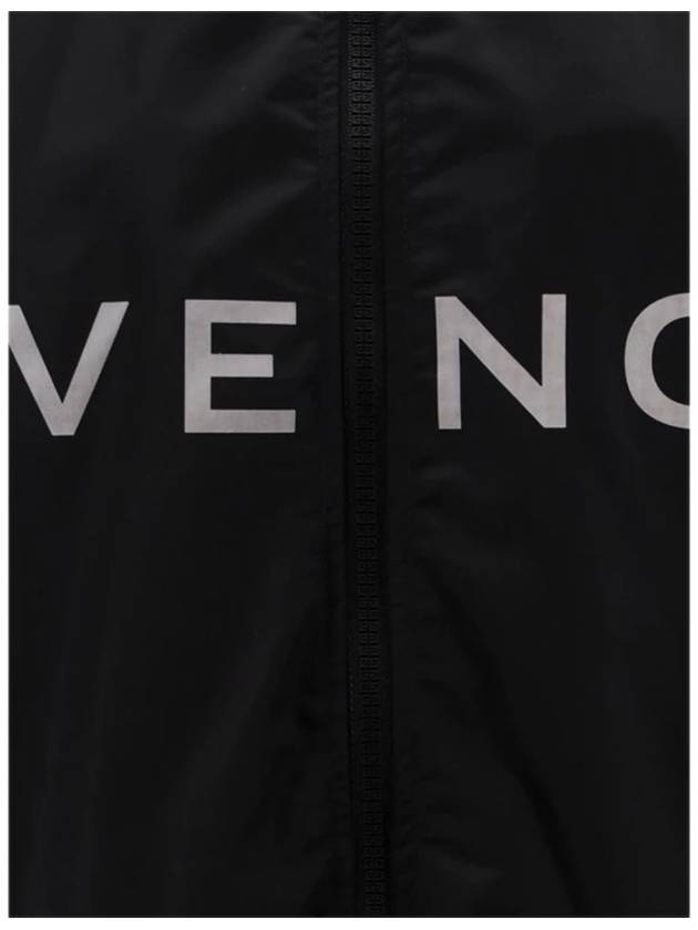 Maxi Logo Windbreaker Black - GIVENCHY - BALAAN 4