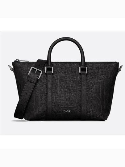 Weekender 25 Grained Calfskin Cross Bag Black - DIOR - BALAAN 2